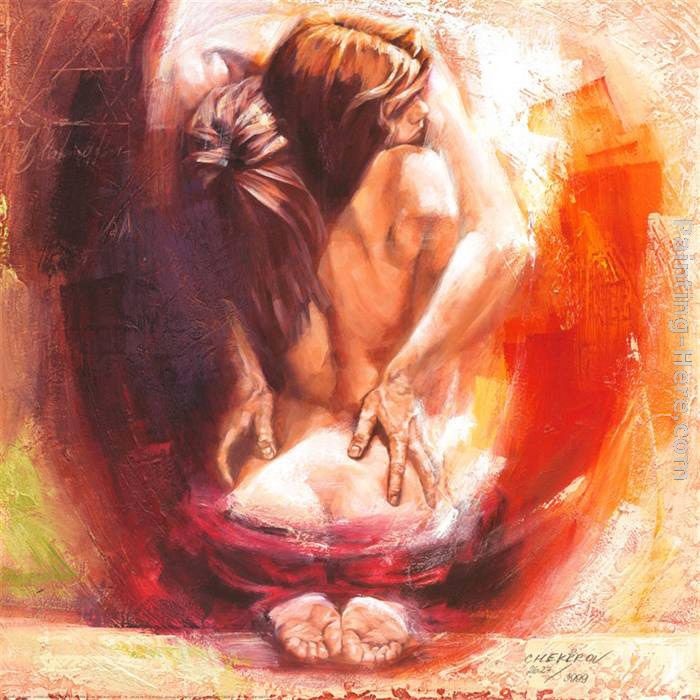 Deep Emotion painting - Talantbek Chekirov Deep Emotion art painting